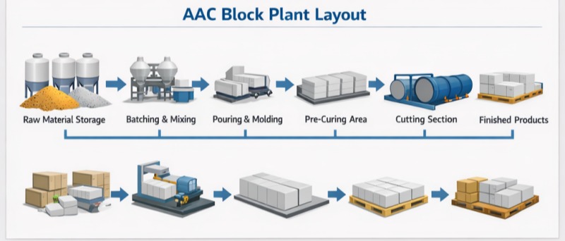 AAC Block Plant Investment in UAE
